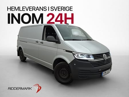 Volkswagen Transporter L2 Värmare Drag B-Kamera CARPLAY Moms
