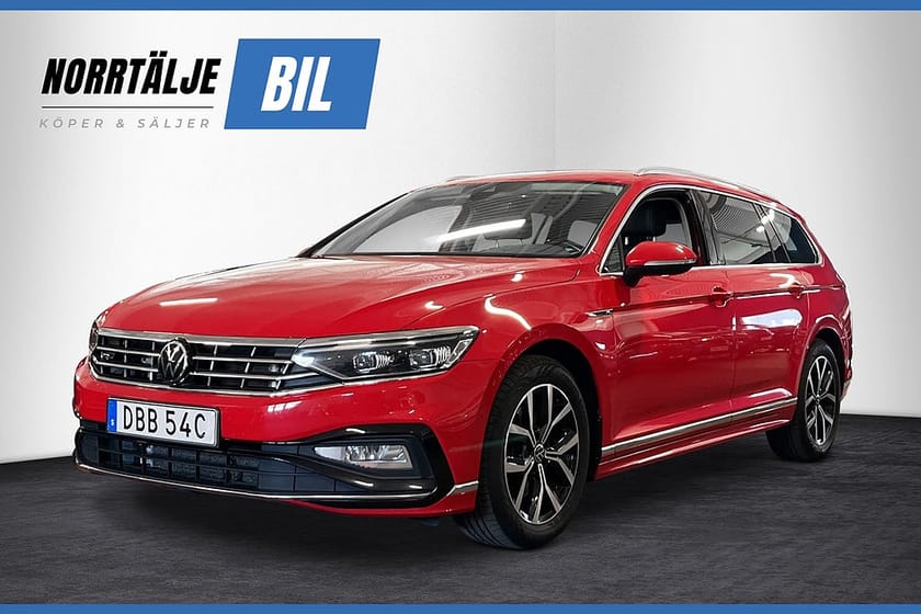Bild 1 av Volkswagen Passat Sportscombi 2.0 200 HK TDI R-LINE COCKPIT DRAG D-VÄRM NAVI CARPLAY