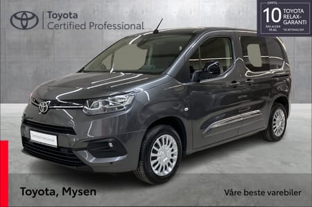 Toyota ProAce City 1.5 Diesel, 102HK, Kort (L1), Manuell.