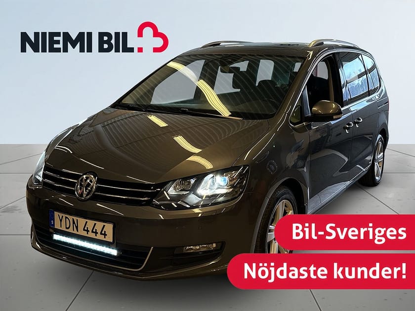 Bild 1 av Volkswagen Sharan 7-seater 7-Sits 2.0TDI Drag/Kamera/P-Värm/Pano/LED Ramp/Ny serv.