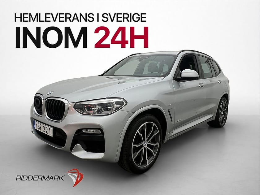 Bild 3 av BMW X3 xDrive20d Innovation M-Sport H/K HuD Pano 360° Drag