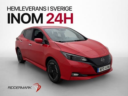Nissan Leaf e+ 217hk MOMS Navi Kamera Carplay Rattvärme