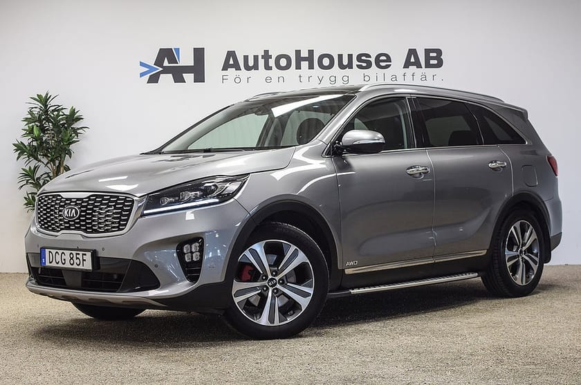 Bild 1 av Kia Sorento 2.2 CRDi AWD GT-Line 7-Sits Drag Panorama Skinn H/K
