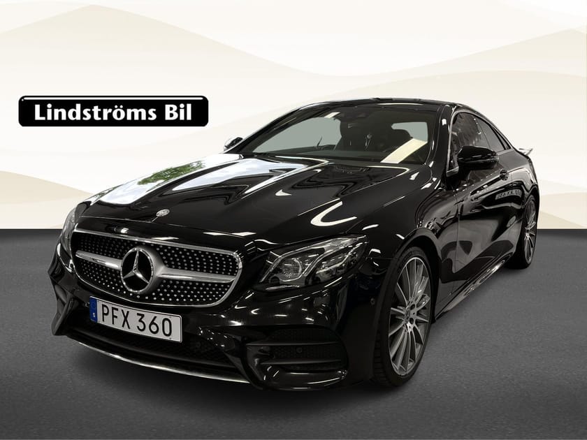 Bild 1 av Mercedes-Benz E 300 Coupé AMG Line 2.0 245hk Burmester S&V-hjul