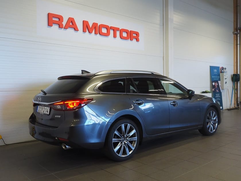 Bild 5 av Mazda 6 Wagon 2.5 SKYACTIV-G Optimum Signature Bose HUD 360° Skinn