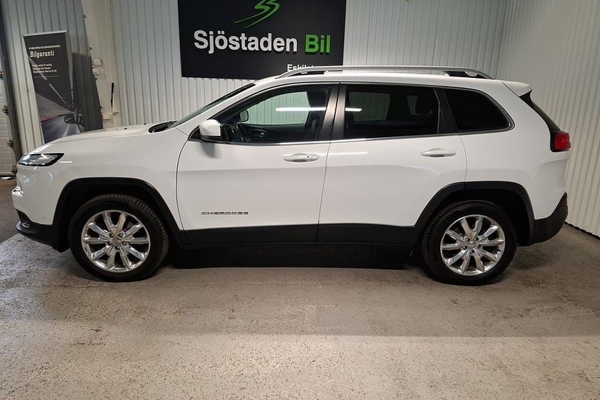 Bild 3 av Jeep Cherokee 2.2 CRD 4WD Helskinn,Drag,GPS,Ventilerade Säten