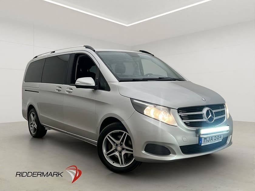 Bild 1 av Mercedes-Benz V 220d 4MATIC 3.1t 220 Lång Avantgarde Drag Värm 8-Sit