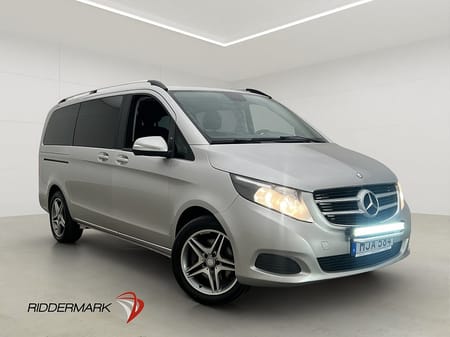 Mercedes-Benz V 220d 4MATIC 3.1t 220 Lång Avantgarde Drag Värm 8-Sit