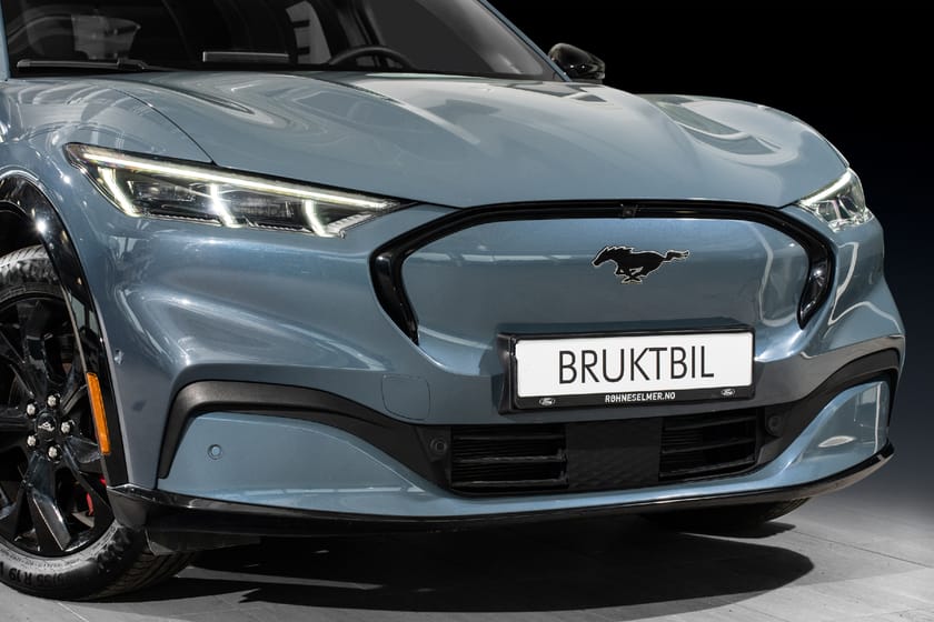 Bilde 2 av Ford Mustang Mach-E Long Range AWD LR|  AWD| Serviceavtale| Premium| B&O| 360-kam++
