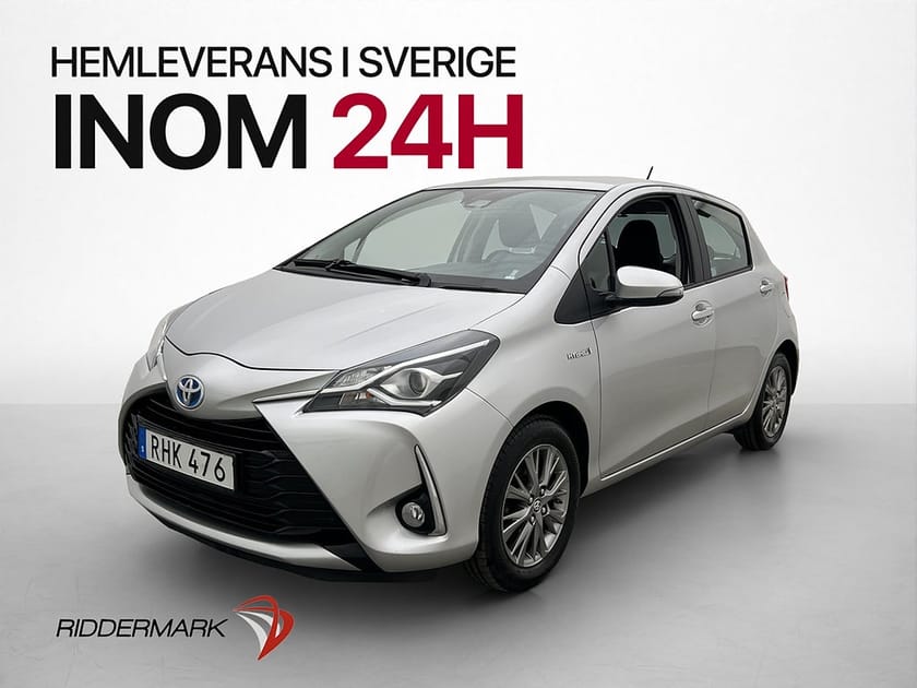 Bild 3 av Toyota Yaris Hybrid e-CVT 101hk B-Kamera Bluetooth Farthållare