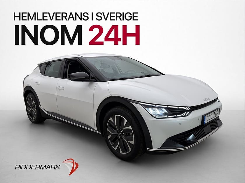 Bild 1 av Kia EV6 77.4 kWh Dragkrok Kamera CarPlay  Rattvärme MOMS