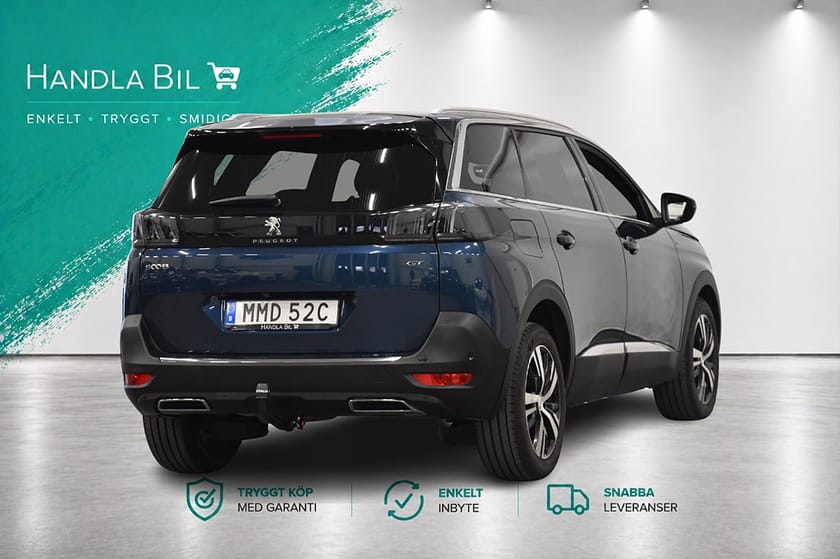 Bild 5 av Peugeot 5008 1.2 GT Line 7-sits Navi B-kam Drag 1 ägare nyserv