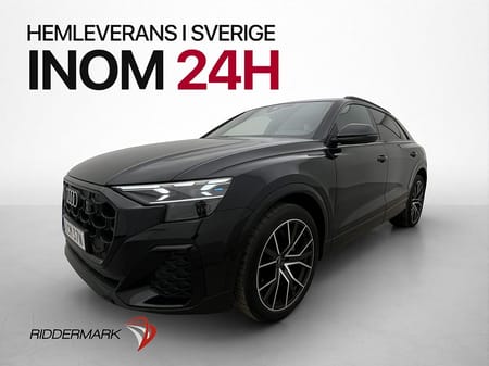 Audi Q8 50 TDI quattro Q S-Line Cockpit Luftfjädring B&O 360° Drag
