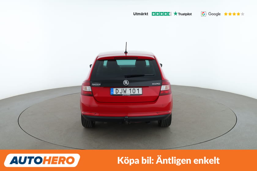 Bild 4 av Škoda Rapid Spaceback 1.0 TSI / Drag, PDC, Carplay