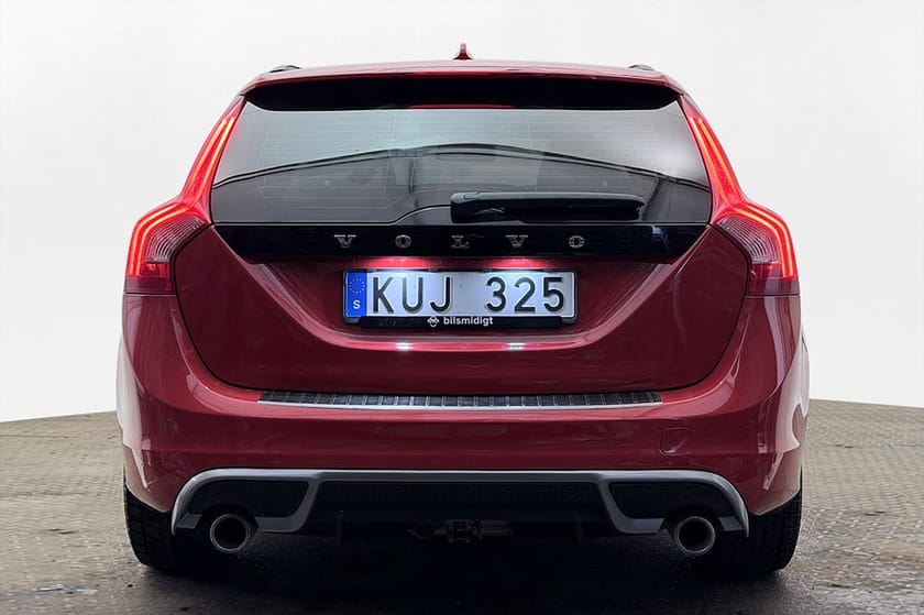 Bild 5 av Volvo V60 D4 AWD R-Design Drag Läder Taklucka Keyless Värmare 163hk