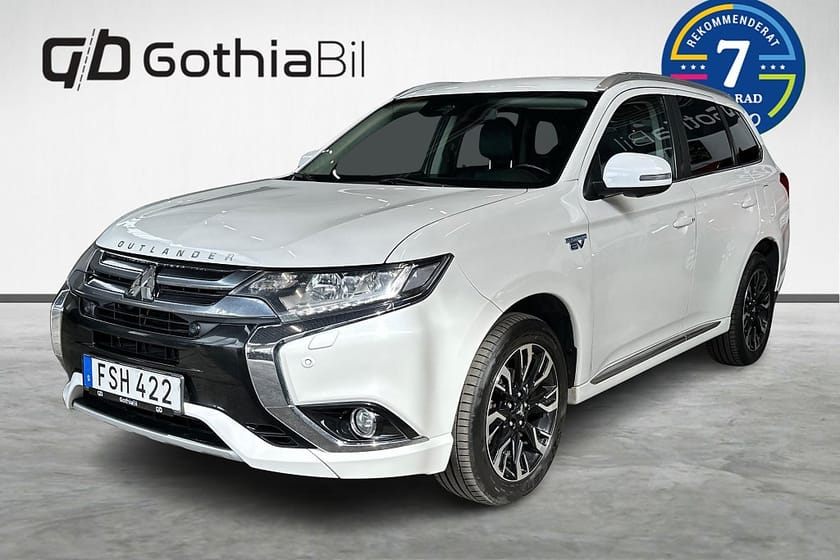 Bild 1 av Mitsubishi Outlander PHEV CVT Business Backkamera Farthållare Läder Dragkrok
