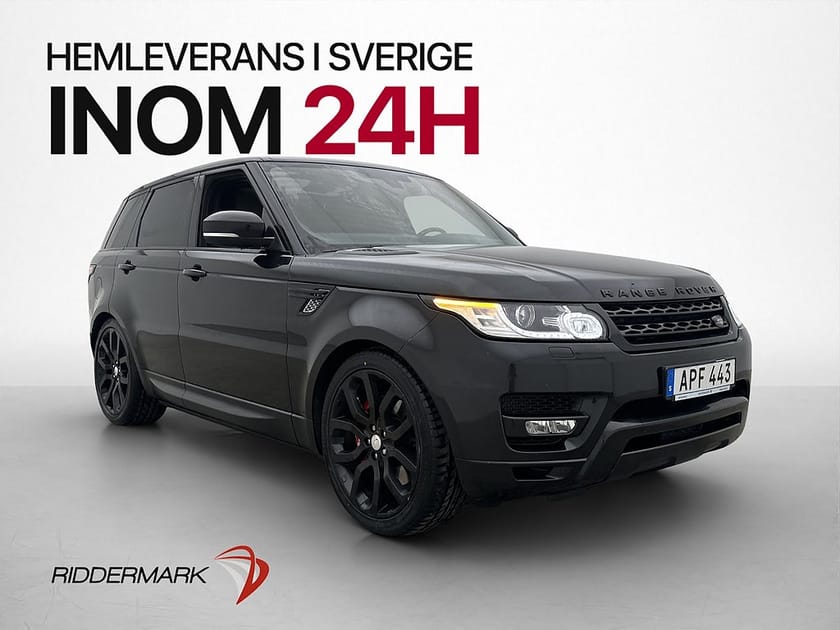 Bild 3 av Land Rover Range Rover Sport SDV6 HSE Pano Meridian Cockpit