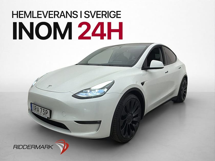 Bild 4 av Tesla Model Y Performance AWD 1 Brukare Moms Drag Värmare AP