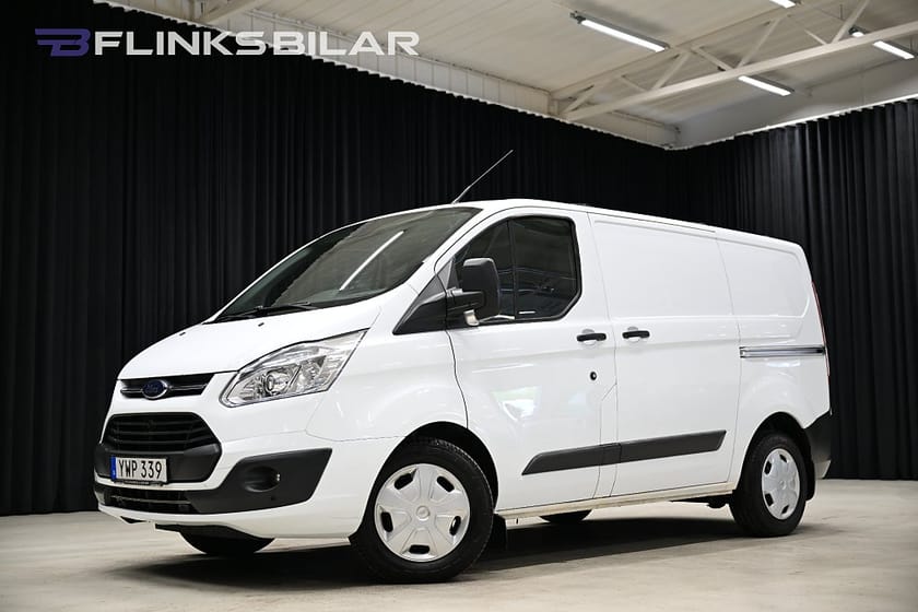 Bild 1 av Ford Transit Custom 270 130HK Automat|Dubbeldörr|Drag|Värmare|NyKamrem
