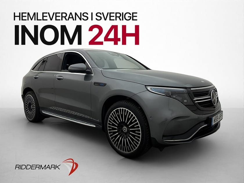 Bild 1 av Mercedes-Benz EQC 400 4MATIC 4M AMG Taklucka Burmester 360 HUD Drag