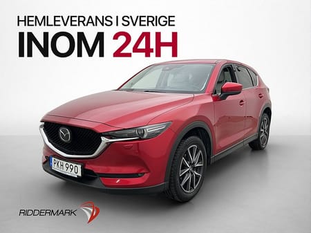 Mazda CX-5 2.2 175hk AWD Optimum Drag BOSE Kamera Skinn HuD