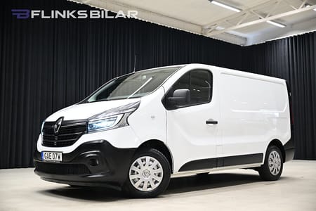 Renault Trafic Skåpbil dCi 120HK Drag|Värmare|LED|Keyless|Backkamera|Leasbar