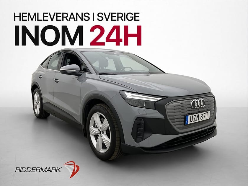 Bild 1 av Audi Q4 40 Sportback e-tron Cockpit CarPlay Sensorer