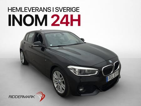 BMW 118i 136hk M-Sport P-Sensorer Keyless Låg-Skatt