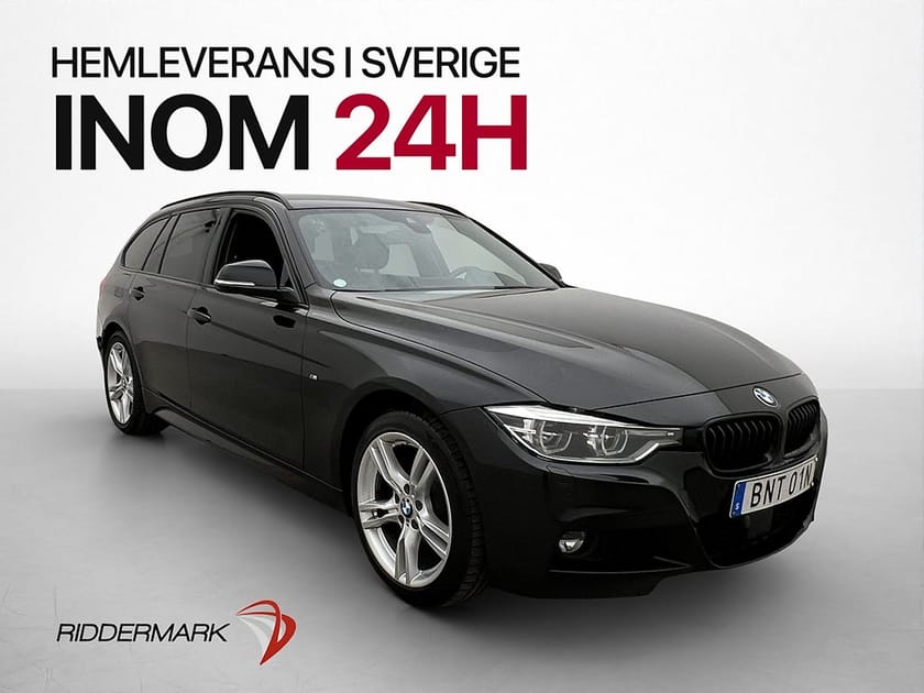 Bild 1 av BMW 320d xDrive Touring 320 190hk M-Sport HUD Kamera Dragkrok Skinn