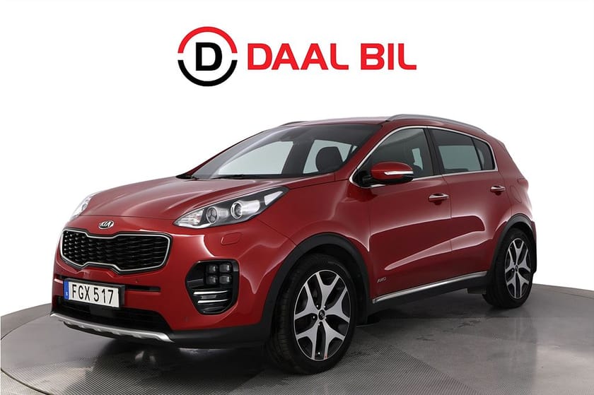 Bild 1 av Kia Sportage 1.6 T-GDI AWD 177HK GT-LINE JBL®  B-KAM NAVI APP-CON