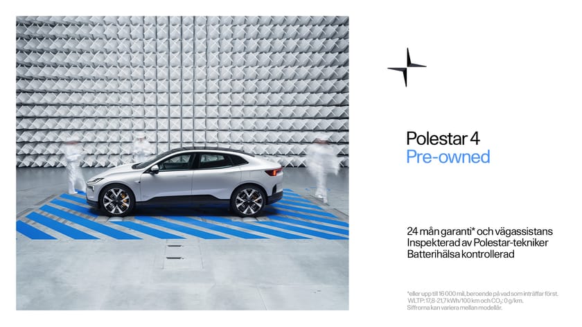 Bild 2 av Polestar 4 Long Range Single Motor LR Motor//Plus&Pilot/ Business Edition//