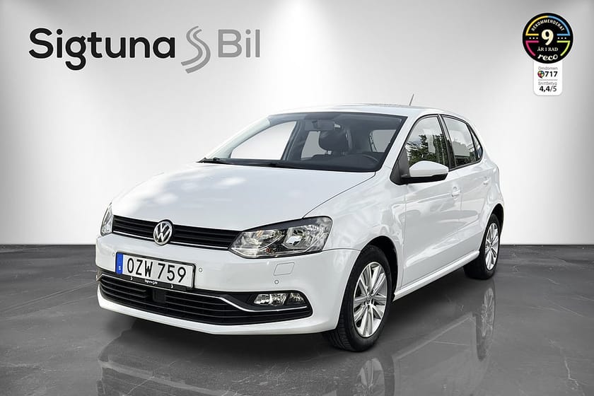 Bild 1 av Volkswagen Polo 5-dörrar 1.2 TSI Bensin Automat PDC FoB Farth