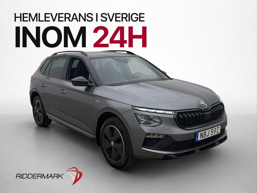 Bild 3 av Škoda Kamiq Skoda TSI 115hk Monte Carlo Panorama Cockpit Kamera
