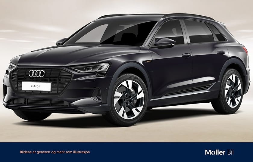 Bild 1 av Audi e-tron 55 quattro q 408hk P-line,Kamera,Cockpit,Elstolar