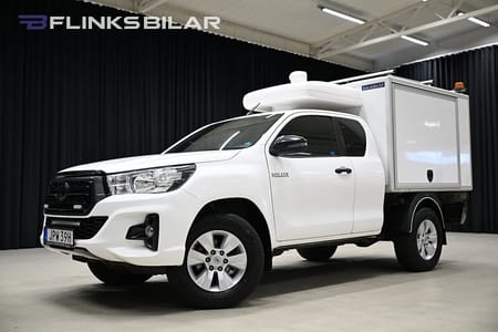 Toyota Hilux Extra Cab 2.4 AWD 150HK Servicebil|V-Inredd|Kåpa|Leasbar|SeUtr!!!