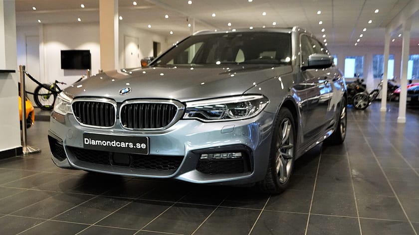 Bild 1 av BMW 530i xDrive Touring M Sport Pono H\K Head up Drag
