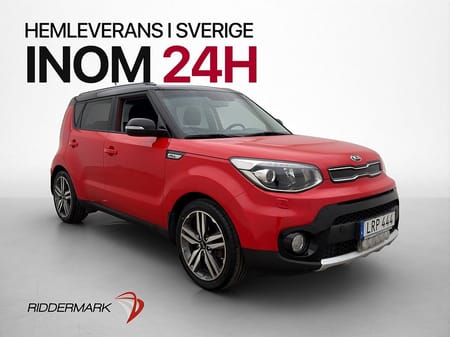 Kia Soul 1.6 136hk LED-Ramp Kamera Navi CarPlay Rattvärme