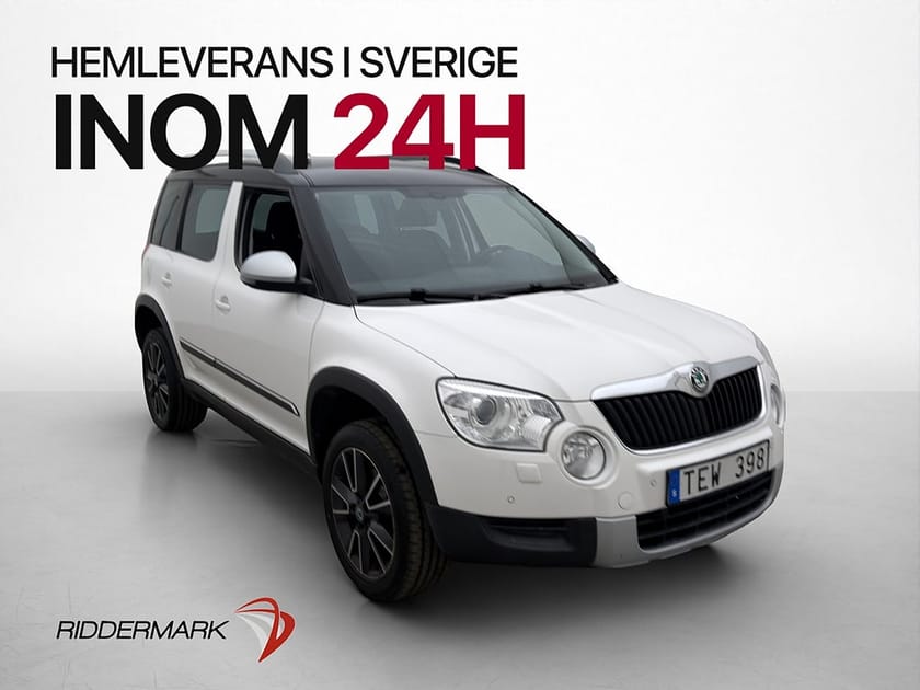 Bild 3 av Škoda Yeti Skoda 2.0 TDI 4x4 140hk Experience Sensorer Drag Navi