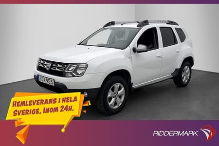 Dacia Duster 1.2 TCe 125hk Motorvärmare Sensorer Bluetooth