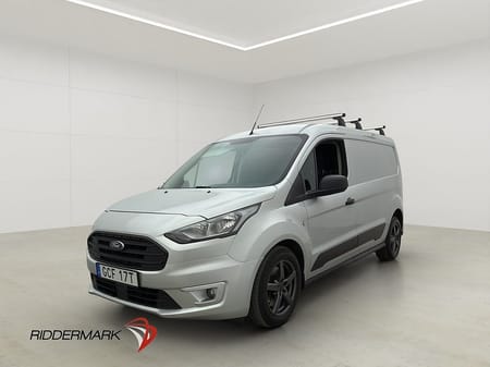 Ford Transit Connect 210 LWB Värmare PDC Dragkrok V-Inredd Moms