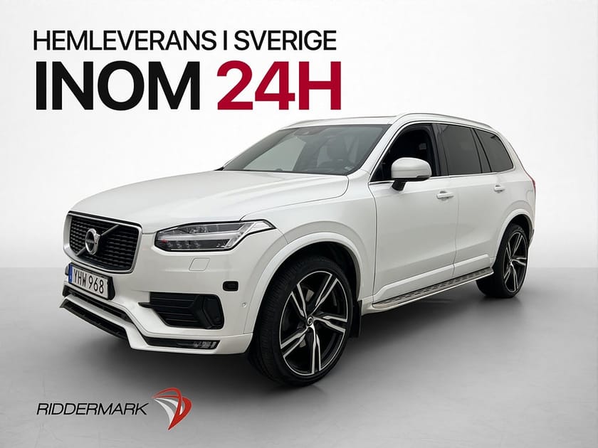 Bild 3 av Volvo XC90 D5 AWD R-Design 7-Sit Pano HUD B&W Luft Värm Drag