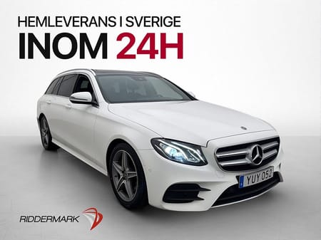 Mercedes-Benz E 200 T d AMG Line Värmare Drag Pano Kamera