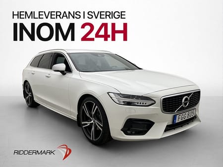 Volvo V90 D4 AWD R-Design VOC Värm H/K Kamera Drag CarPlay