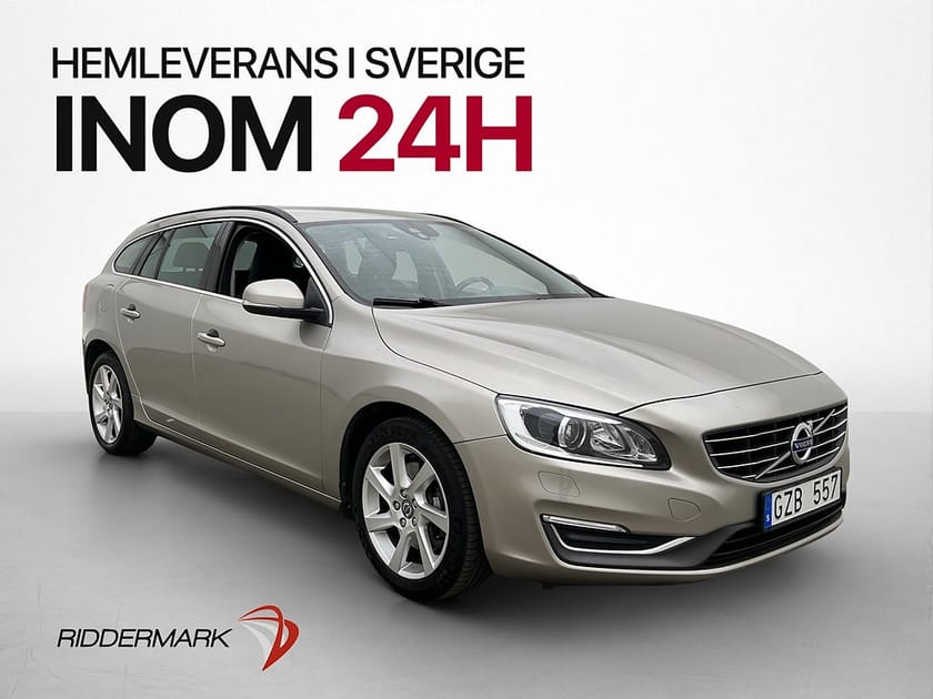 Bild 1 av Volvo V60 D4 AWD Momentum Värmare Drag Norrlandskörd