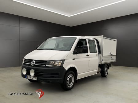 Volkswagen Transporter Chassi Dubbelhytt Värm Drag Påbyggnad Moms