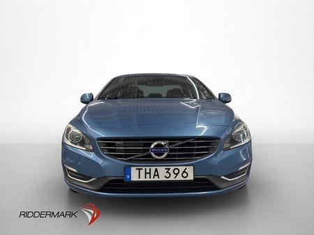 Volvo S60 D4 181hk Summum Värmare Dragkrok Skinn Elstol BLIS