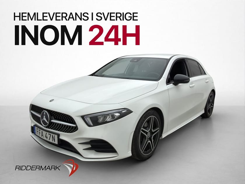 Bild 3 av Mercedes-Benz A 180 136hk AMG B-Kamera Skinn/Alcantara