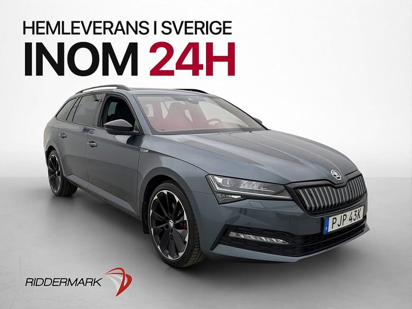 Bild 1 av Škoda Superb iV Kombi Skoda 1.4 Plug-In Sportline Pano Cockpit 360 Drag