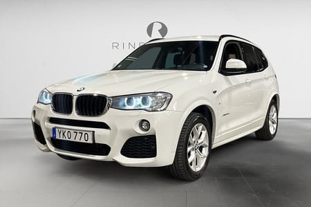 BMW X3 xDrive20d 190 HK AUT M-SPORT D-VÄRM DRAG NAVI LED PDC