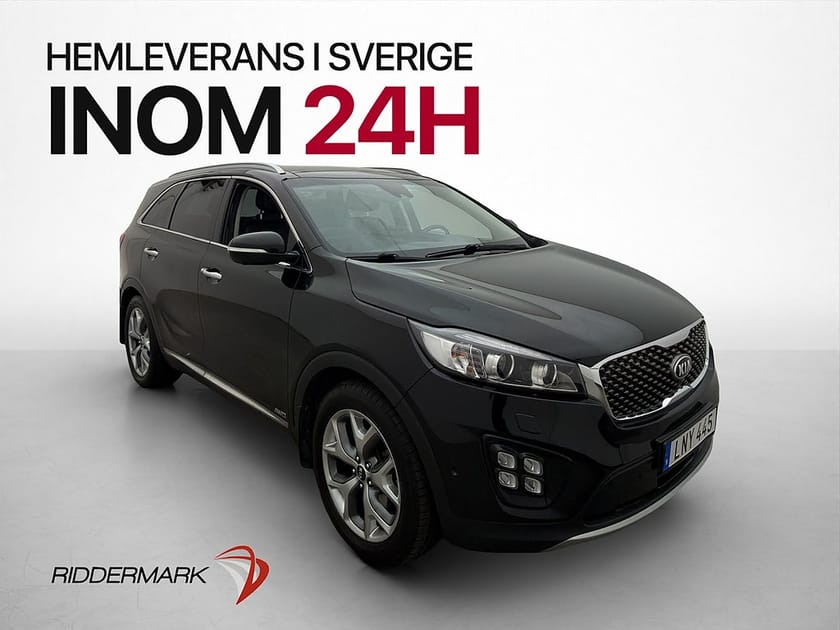 Bild 3 av Kia Sorento 2.2 CRDi AWD 7-Sits Pano 360° Skinn Drag Navi